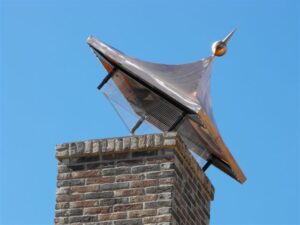 50~300 Mm Schoorsteenafzuigkap, 201 Roestvrijstalen Schoorsteenkap For Ventilatieopeningen, Taps Toelopende Schoorsteenkap Met Handschoenen, Houdt